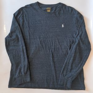 Ralph Lauren POLO Men’s Large Long Sleeve Shirt - Heather Blue